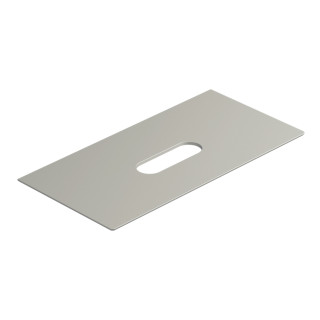 Blat ceramiczny Catalano Horizon, 125x50cm, pod umywalkę, biały połysk