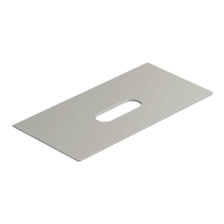 Blat ceramiczny Catalano Horizon, 125x50cm, pod umywalkę, biały połysk