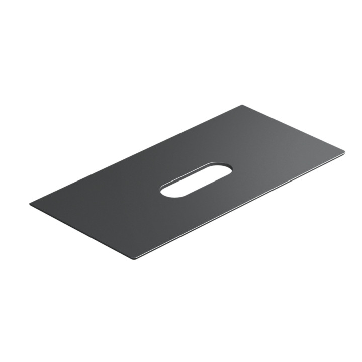 Blat ceramiczny Catalano Horizon, 125x50cm, pod umywalkę, biały połysk