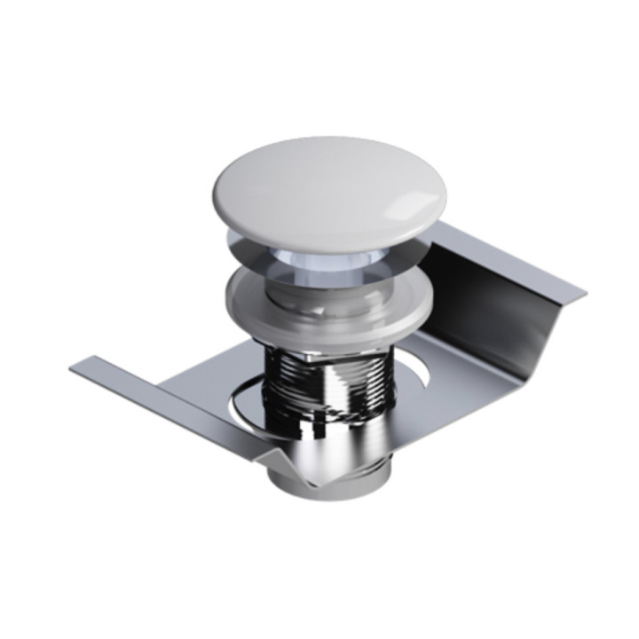 Korek ceramiczny Catalano, dla umywalek montowanych na blacie, biały połysk