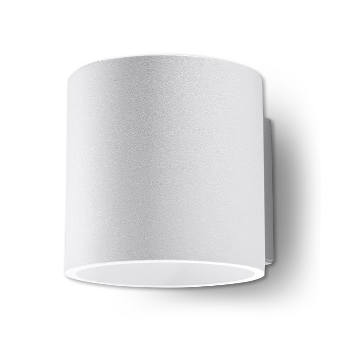 Kinkiet Sollux Ligthing Orbis 1, 10cm, okrągły, G9 1x40W, szary