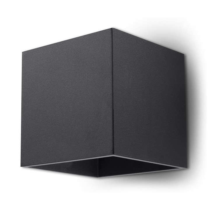 Kinkiet Sollux Ligthing Orbis 1, 10cm, okrągły, G9 1x40W, czarny