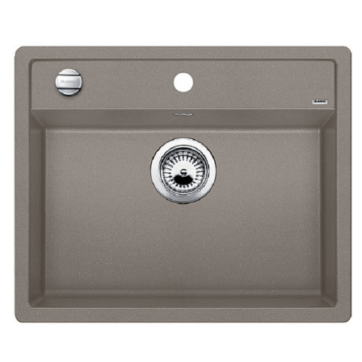 Zlewozmywak Blanco Dalago 6, 61,5x51cm, Silgranit, korek automatyczny, tartufo