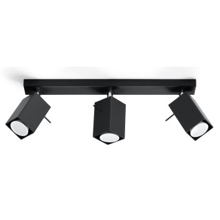 Plafon potrójny Sollux Ligthing Merida 3, 45cm, GU10 3x40W, biały