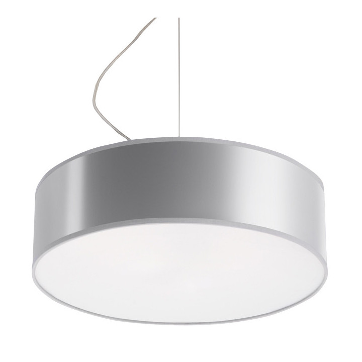 Lampa wisząca Sollux Ligthing Arena 35, okrągła, 35cm, E27 2x60W, czarna