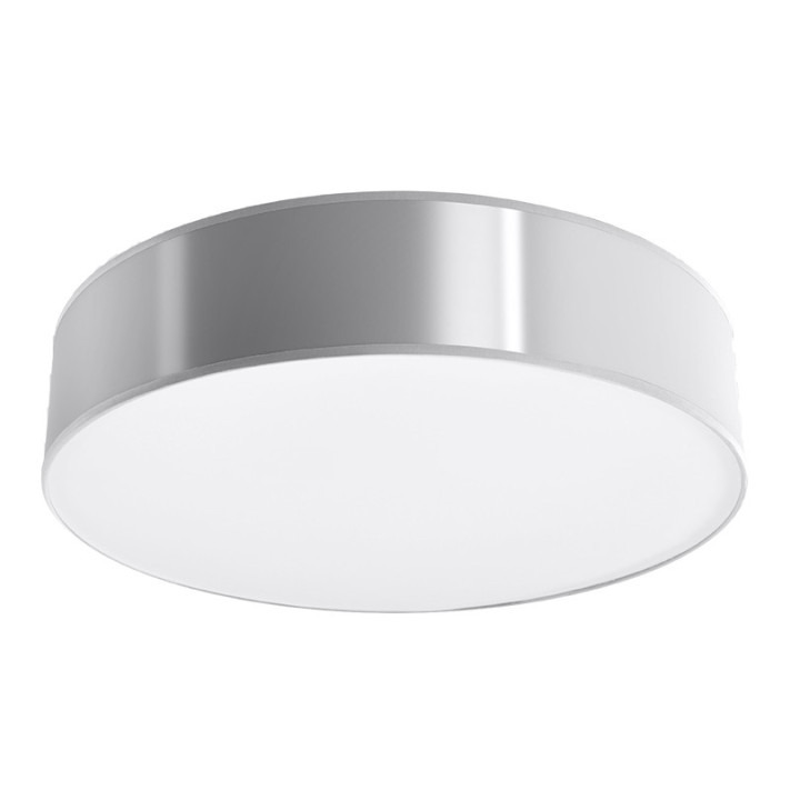 Plafon Sollux Ligthing Arena 25, okrągły, 25cm, E27 1x60W, czarny