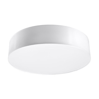 Plafon Sollux Ligthing Arena 25, okrągły, 25cm, E27 1x60W, szary