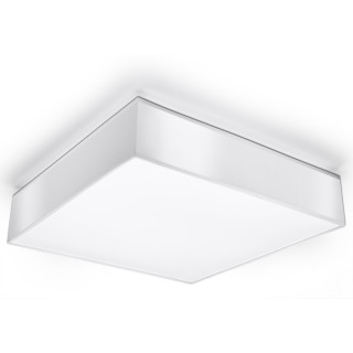 Plafon Sollux Ligthing Horus 45, kwadratowy, 45cm, E27 3x60W, szary