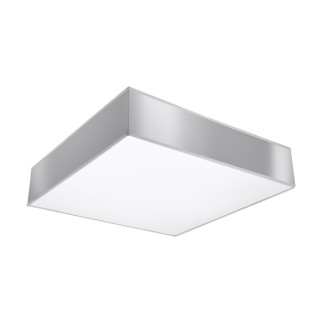 Plafon Sollux Ligthing Horus 25, kwadratowy, 25cm, E27 1x60W, czarny