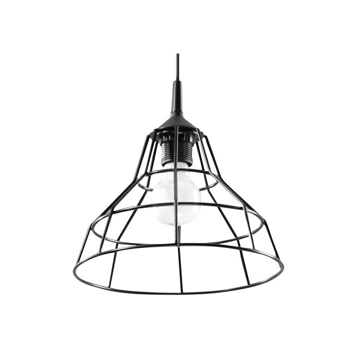 Lampa wisząca Sollux Ligthing Anata, 25cm, E27 1x60W, biała