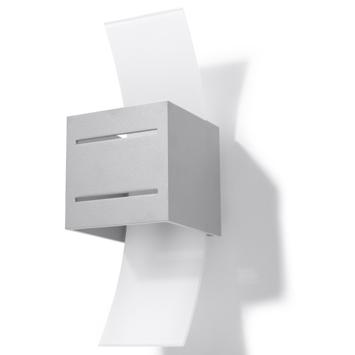 Kinkiet Sollux Ligthing Lorento, 10x30cm, G9 1x40W, czarny