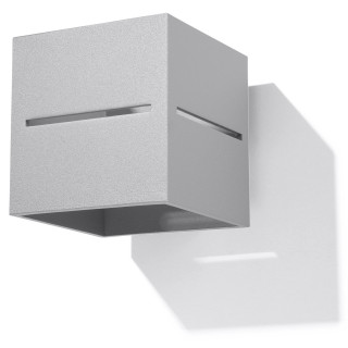 Kinkiet Sollux Ligthing Lobo, 10cm, G9 1x40W, czarny