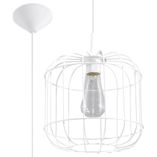 Lampa wisząca Sollux Ligthing Umberto, 33cm, E27 1x60W, miedź