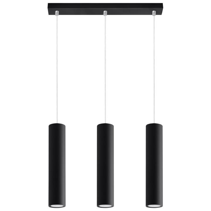 Lampa wisząca Sollux Ligthing Lagos 3, 45cm, GU10 3x40W, biały