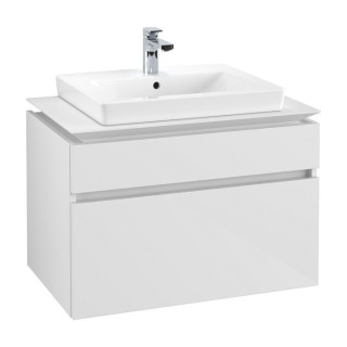 Szafka podumywalkowa Villeroy & Boch Subway 2.0, 64x42cm, 1 szuflada, biały połysk