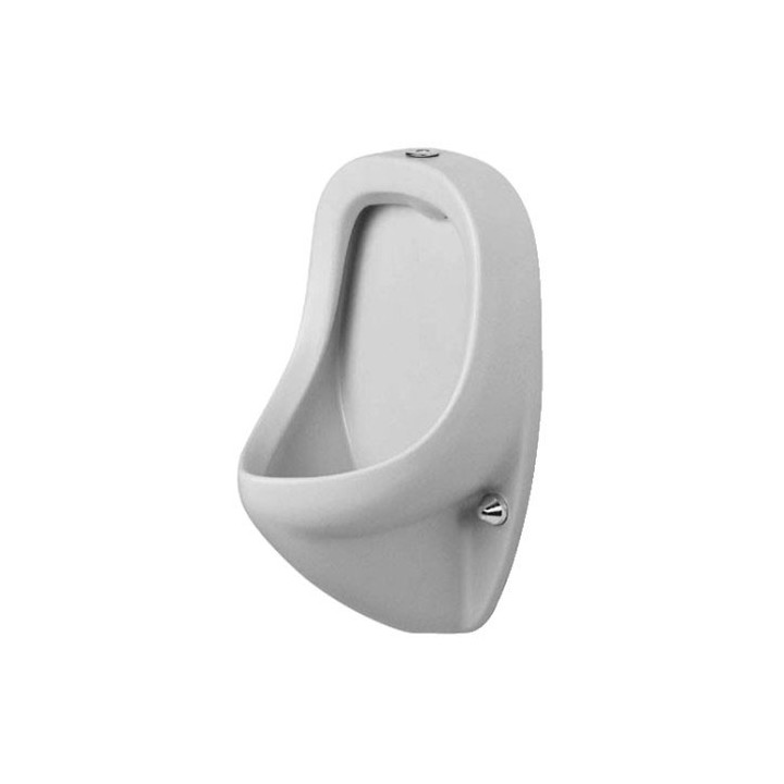 Pisuar Duravit Ben, wiszący, 37x35mm, odpływ pionowy lub poziomy, dopływ z góry, bez muchy, biały