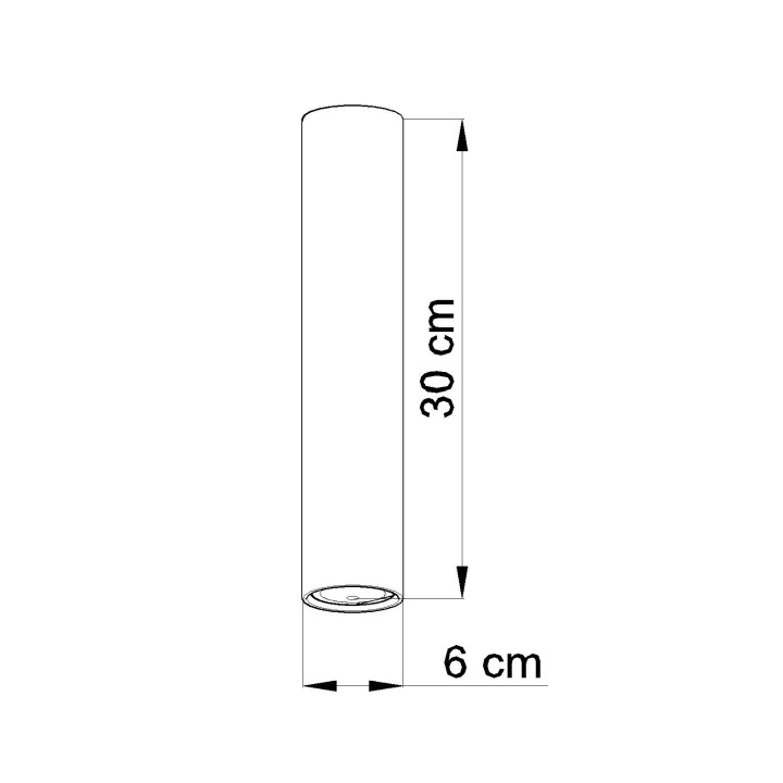 Plafon Sollux Ligthing Nazaria Kwadrat, 35cm, E27 1x60W, biały