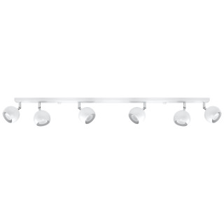 Plafon Sollux Ligthing Oculare 4L, 10x80cm, 4xGU10 LED 6W, biały