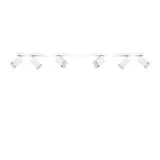 Plafon Sollux Ligthing Merida 6L, 8x120cm, 6xGU10 LED 6W, czarny