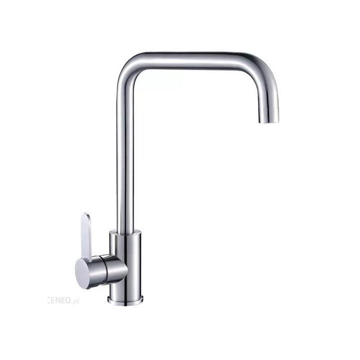 Bateria zlewozmywakowa Laveo Appia stojąca z wylewką typu U - chrom