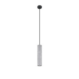 Lampa wisząca Sollux Ligthing Borgio 1, 8cm, GU10 1x40W, biały/beton