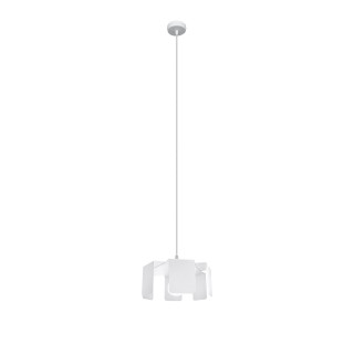 Lampa wisząca Sollux Ligthing Umb, 40cm, E27 1x60W, biały