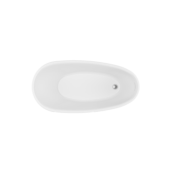 Wanna wolnostojąca Excellent Olia 2.0, 150x73cm, owalna, akrylowa, biała