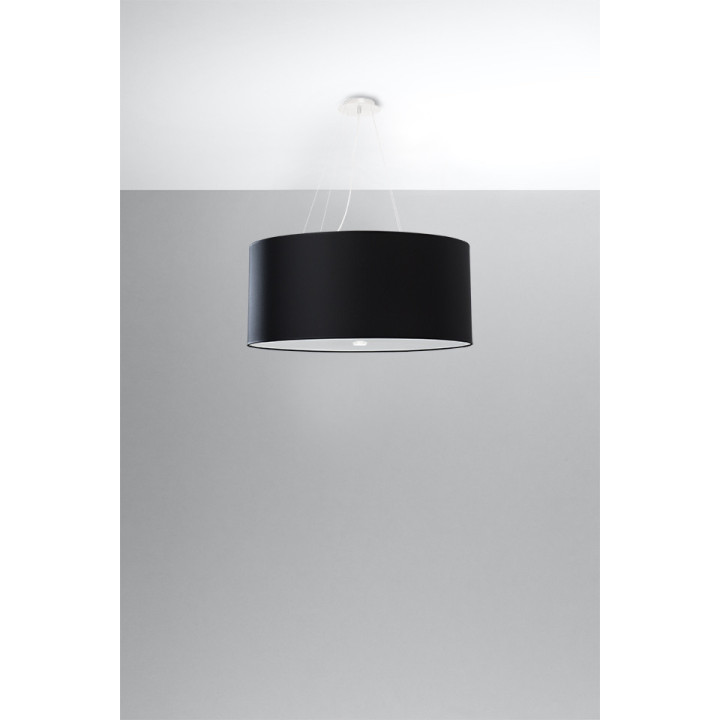 Żyrandol Sollux Ligthing Otto 60, okrągły, 60x60cm, E27 5x60W, biały