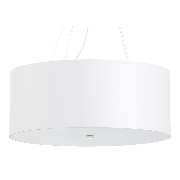 Żyrandol Sollux Ligthing Otto 60, okrągły, 60x60cm, E27 5x60W, biały