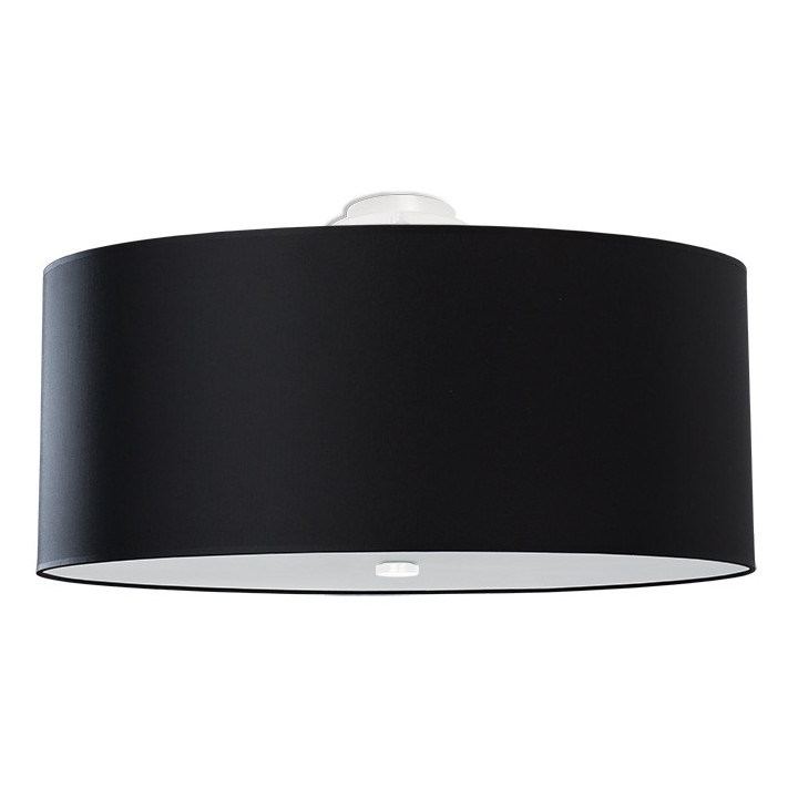 Plafon Sollux Ligthing Otto 70, okrągły, 70x70cm, E27 6x60W, biały