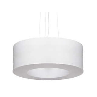 Żyrandol Sollux Ligthing Otto 70, okrągły, 70x70cm, E27 6x60W, biały