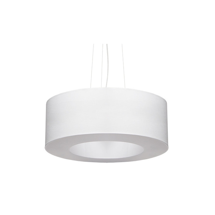 Żyrandol Sollux Ligthing Otto 70, okrągły, 70x70cm, E27 6x60W, biały