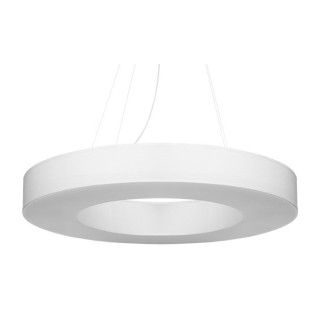 Żyrandol Sollux Ligthing Saturno 70, okrągły, 70x70cm, E27 6x60W, biały