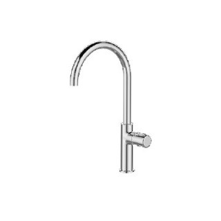 Bateria zlewozmywakowa stojąca z wylewką U, Laveo Pretto - chrom