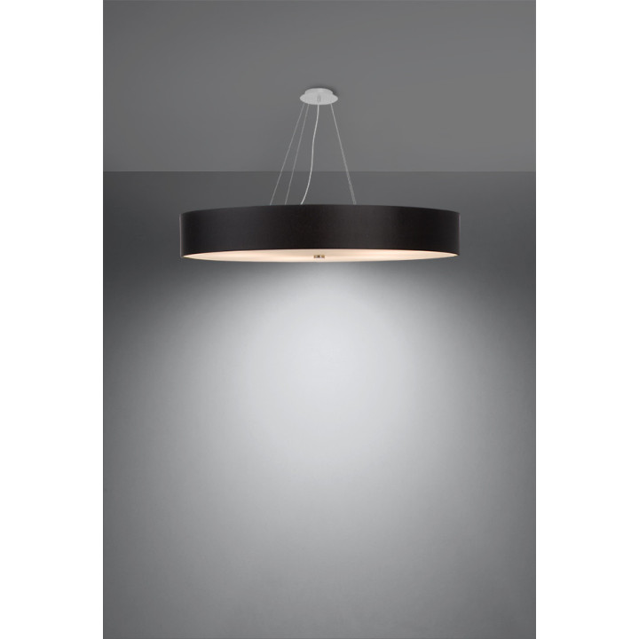 Żyrandol Sollux Ligthing Skala 100, okrągły, 100x100cm, E27 6x60W, biały