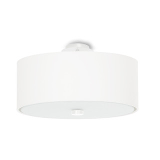 Żyrandol Sollux Ligthing Skala 100, okrągły, 100x100cm, E27 6x60W, biały