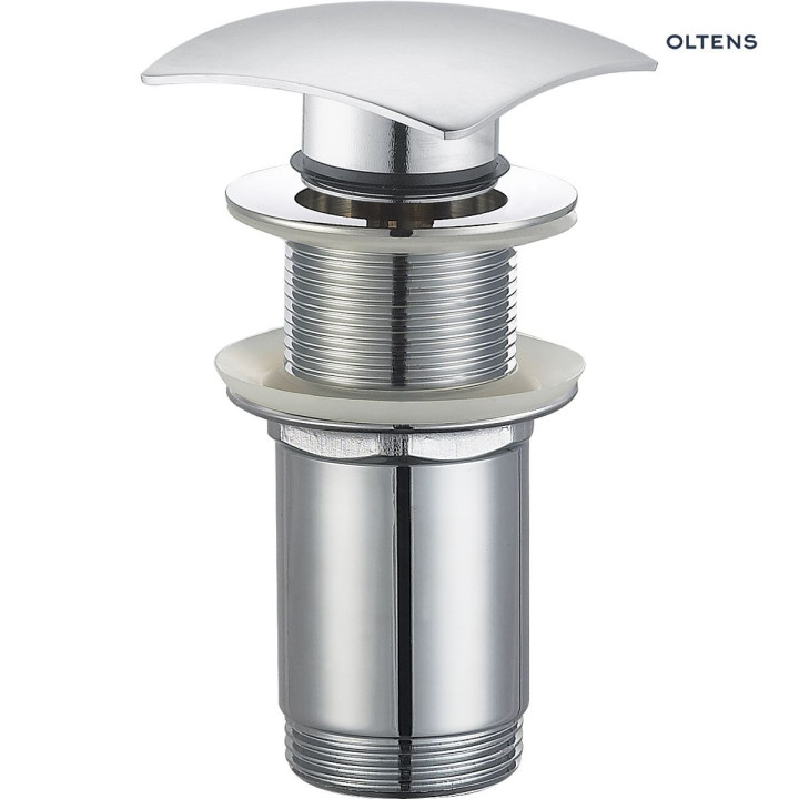 Korek klik-klak do umywalki Oltens Rovde, bez przelewu, chrom