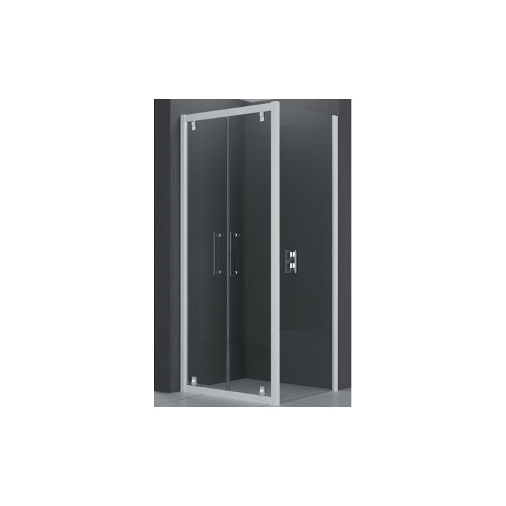 Drzwi prysznicowe Novellini Rose Rosse B 96-102 cm dwuskrzydłowe do ścianki lub wnęki- sanitbuy.pl