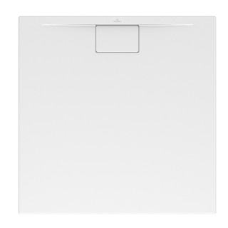 Brodzik kwadratowy Villeroy & Boch Architectura MetalRim 100x100x1,5 cm z akrylu, biały Weiss Alpin - sanitbuy.pl