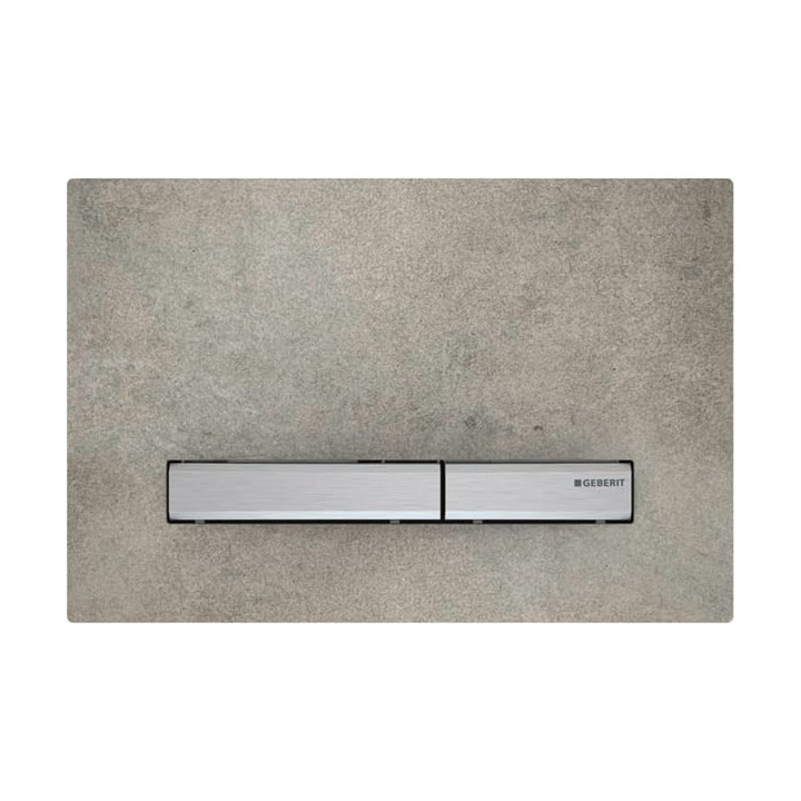 Przycisk uruchamiający Geberit Sigma30, do spłukiwania dwudzielnego, powłoka easy-to-clean, czarny