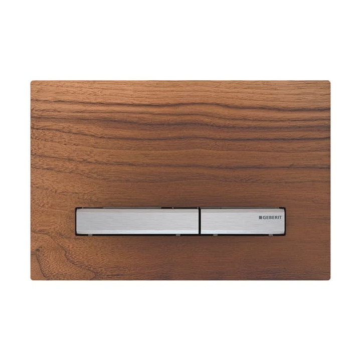 Przycisk uruchamiający Geberit Sigma30, do spłukiwania dwudzielnego, powłoka easy-to-clean, czarny