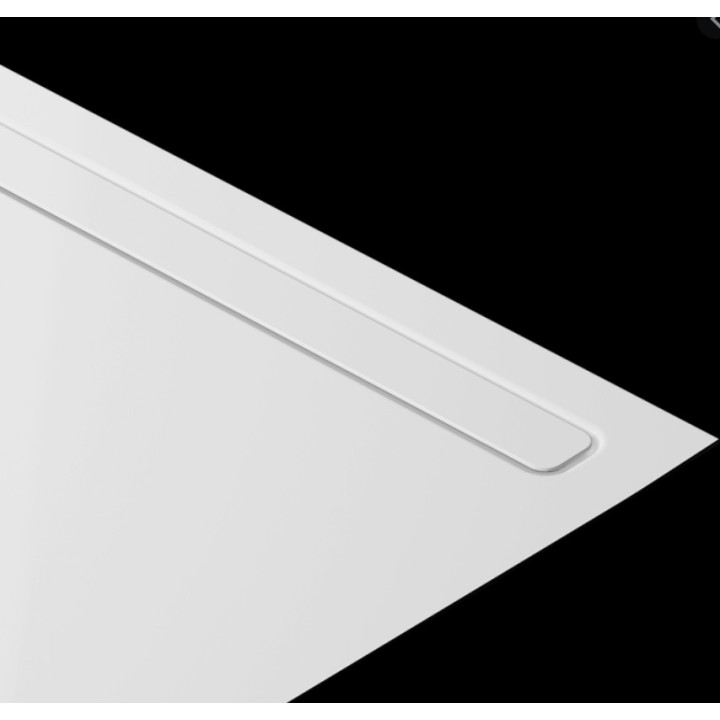 Osłona dekoracyjna do powierzchni prysznicowych Kaldewei 4133, 900mm, biała