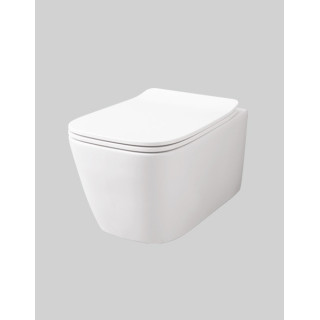 Miska wisząca Artceram A16, 52,5x36cm, bezrantowa, grey olive