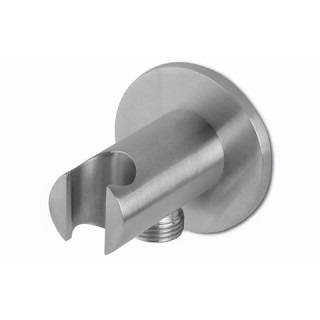 Przyłącze kątowe Vema Tiber Steel, okrągłe, stal nierdzewna inox