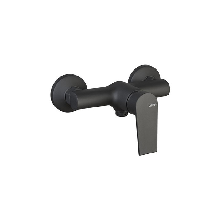 Bateria wannowa kompletna Vema Timea, natynkowa, 2 wyjścia wody, zestaw natryskowy, chrom