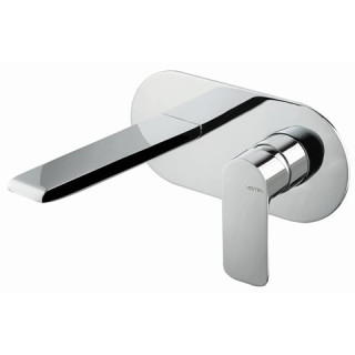 Bateria umywalkowa Vema Timea, podtynkowa, wylewka 179mm, bez korka, chrom