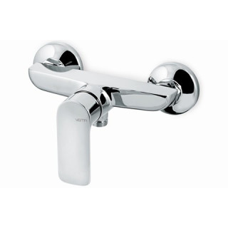 Bateria natryskowa Vema Timea, natynkowa, jednouchwytowa, chrom