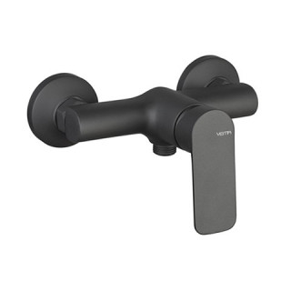 Bateria natryskowa Vema Timea, natynkowa, jednouchwytowa, chrom