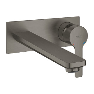 Bateria umywalkowa Grohe Lineare, podtynkowa, rozmiar L, wylewka 207mm, brushed hard graphite