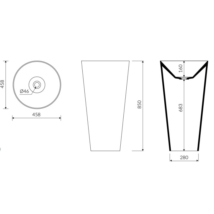 Umywalka meblowa Marmorin Emma 120, 120x45cm, przelew zintegrowany, z płytką, biały połysk
